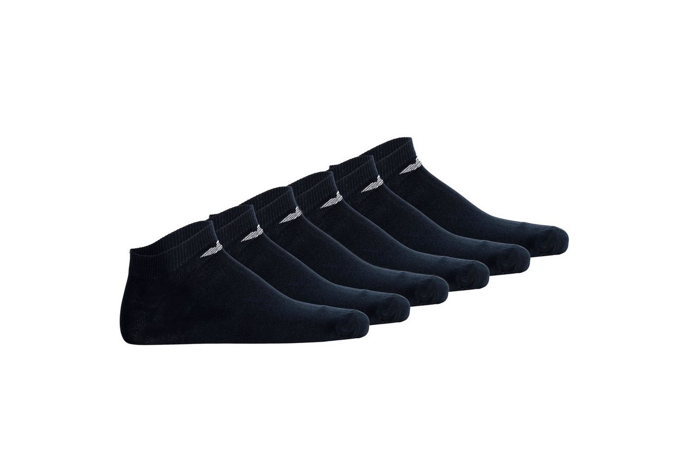 Emporio Armani Sneakersocken Herren Socken 6er Pack Baumwolle CASUAL COTTON 6P (Packung, 6er Pack) von Emporio Armani
