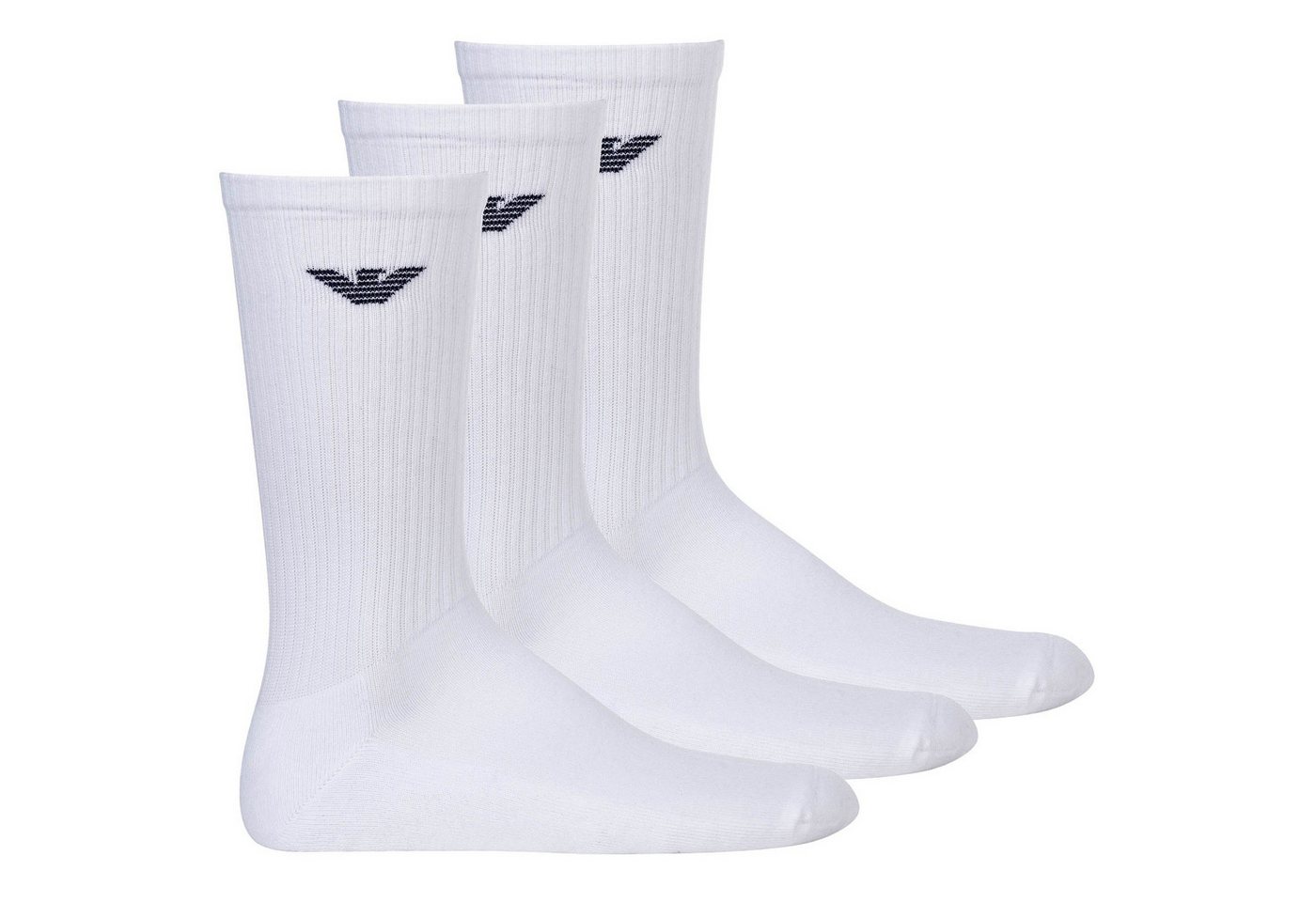 Emporio Armani Sportsocken Herren Socken 3er Pack Baumwolle (Packung, 3er Pack) von Emporio Armani