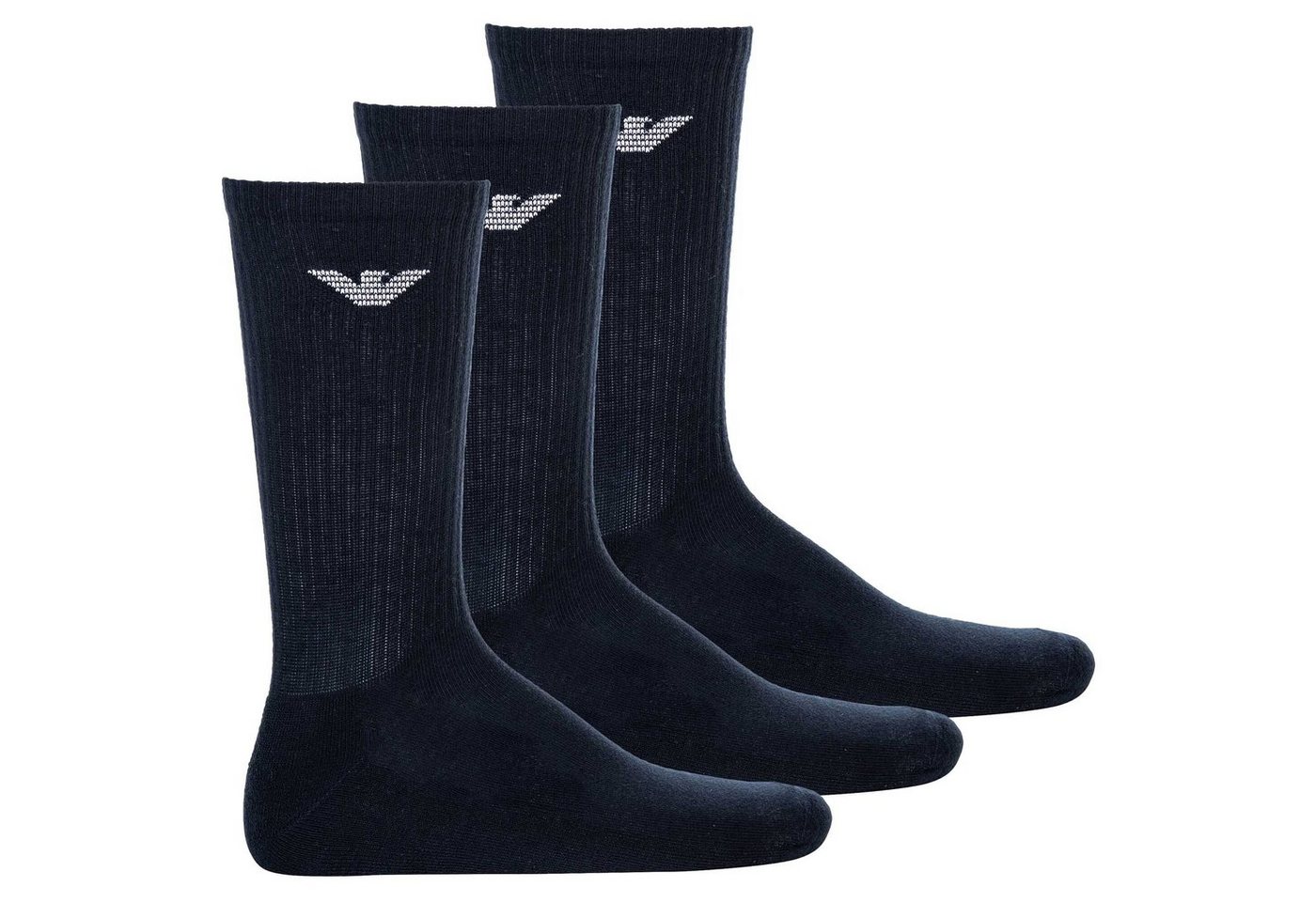 Emporio Armani Sportsocken Herren Socken, 3er Pack - Sporty Medium Socks von Emporio Armani