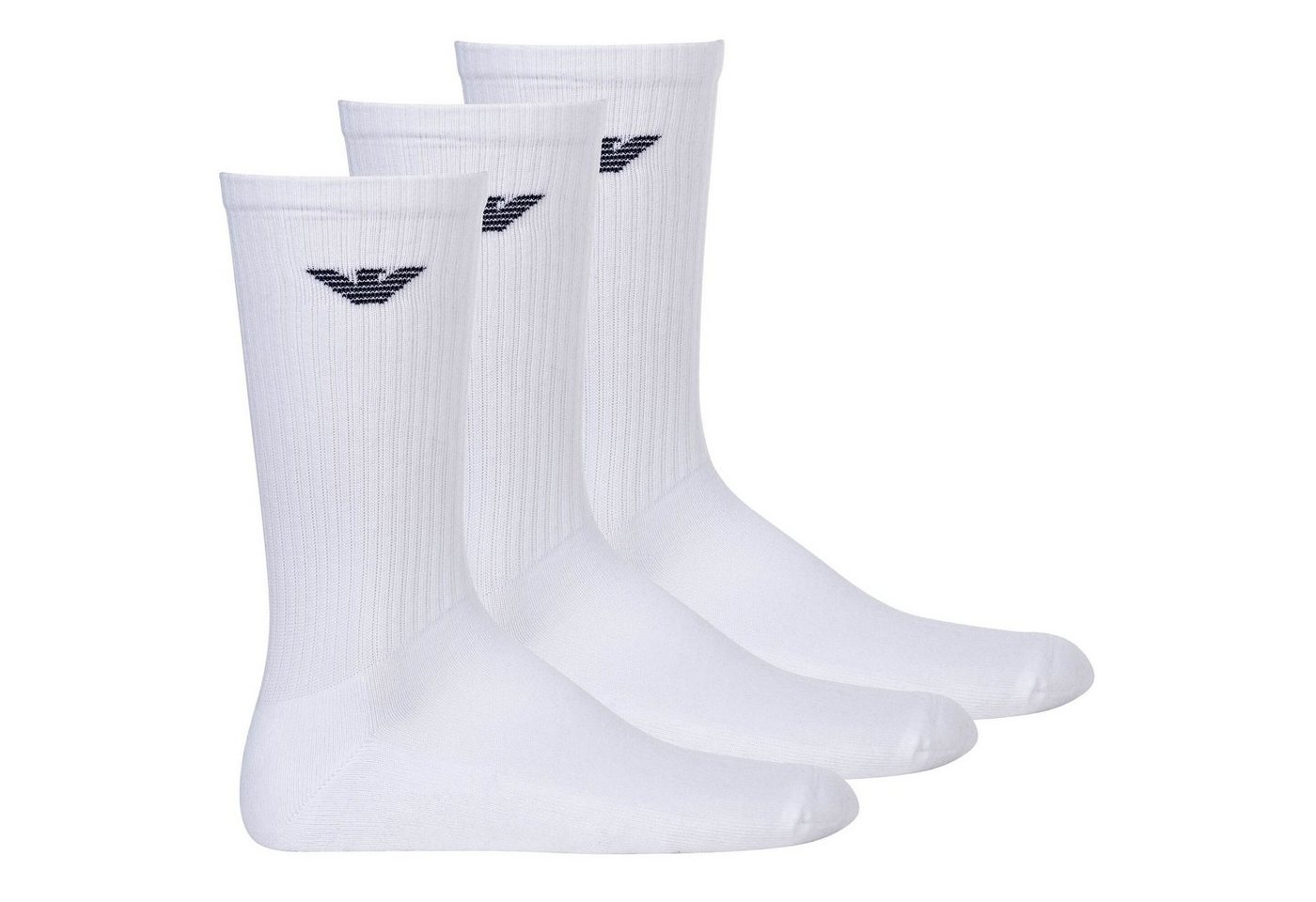 Emporio Armani Sportsocken Herren Socken, 3er Pack - Sporty Medium Socks von Emporio Armani