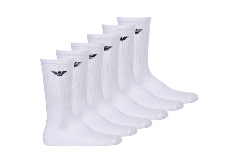 Emporio Armani Sportsocken Herren Socken, 6er Pack - Sporty Medium Socks von Emporio Armani