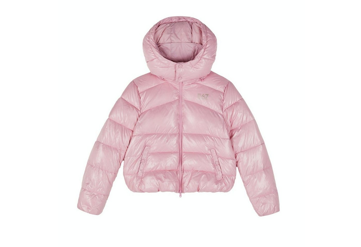 Emporio Armani Steppjacke EA7 Emporio Armani Kinder Steppjacke mit Logo rosa von Emporio Armani