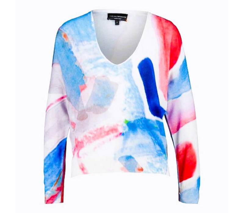 Emporio Armani Stillpullover Emporio Armani Damen Pullover, EMPORIO ARMANI V-Neck Damen Pullover mit V-Ausschnitt von Emporio Armani