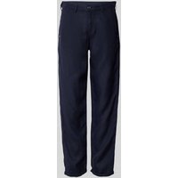 Emporio Armani Stoffhose mit Knopf- und Reißverschluss in Marine, Größe 27 von Emporio Armani