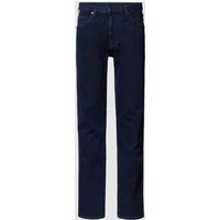 Emporio Armani Straight Leg Jeans mit Label-Applikation in Blau, Größe 33/32 von Emporio Armani