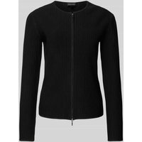 Emporio Armani Strickjacke aus Viskose-Mix in Black, Größe 38 von Emporio Armani