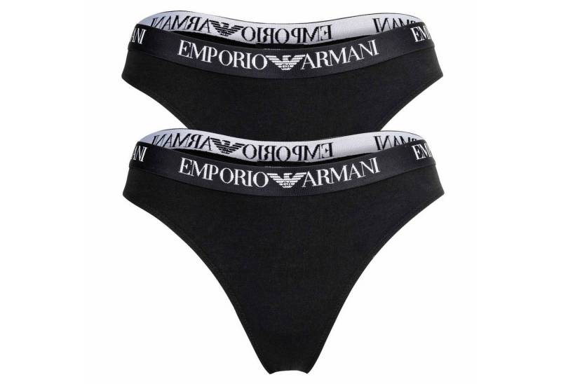 Emporio Armani String Damen String 2er Pack Baumwolle ESSENTIAL COTTON (Packung, 2er Pack) von Emporio Armani