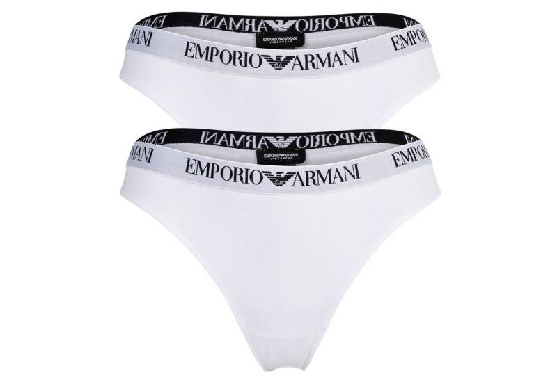 Emporio Armani String Damen String 2er Pack Baumwolle ESSENTIAL COTTON (Packung, 2er Pack) von Emporio Armani