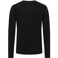 Emporio Armani Strukturierter Pullover aus einem Schurwollmix mit O-Neck in S von Emporio Armani