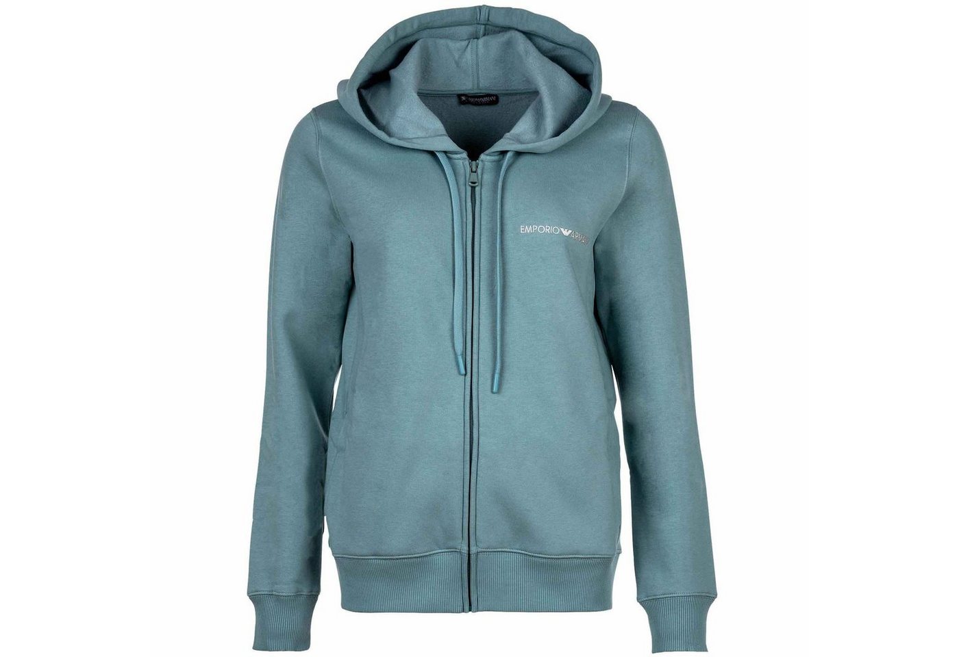 Emporio Armani Sweater Damen Sweatjacke - ICONIC TERRY, Reißverschluss von Emporio Armani