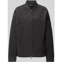 Emporio Armani Sweatjacke mit Stehkragen in Anthrazit, Größe L Emporio Armani Sweatjacke mit Stehkragen in Anthrazit, Größe L von Emporio Armani
