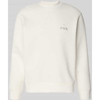 Emporio Armani Sweatshirt mit Label-Stitching in Offwhite, Größe M Emporio Armani Sweatshirt mit Label-Stitching in Offwhite, Größe M von Emporio Armani