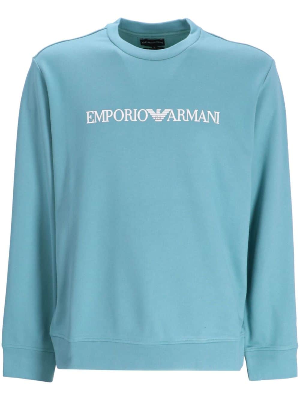 Emporio Armani Sweatshirt mit Logo - Blau von Emporio Armani