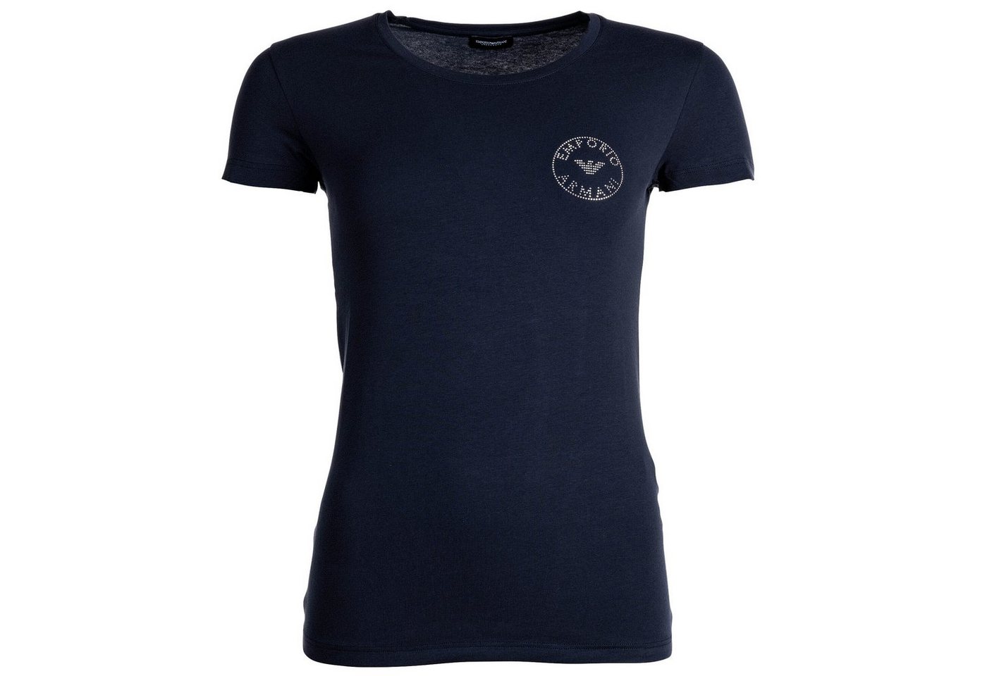 Emporio Armani T-Shirt Damen T-Shirt - ESSENTIAL STUDS LOGO, Rundhals von Emporio Armani