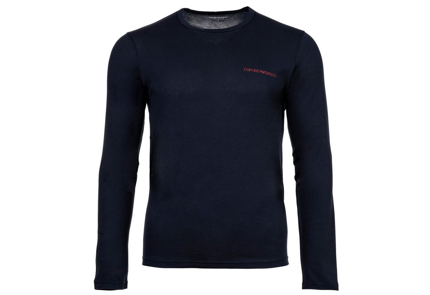 Emporio Armani T-Shirt Herren Longsleeve 1er Pack Baumwolle Pure Cotton (Packung, 1er Pack) von Emporio Armani