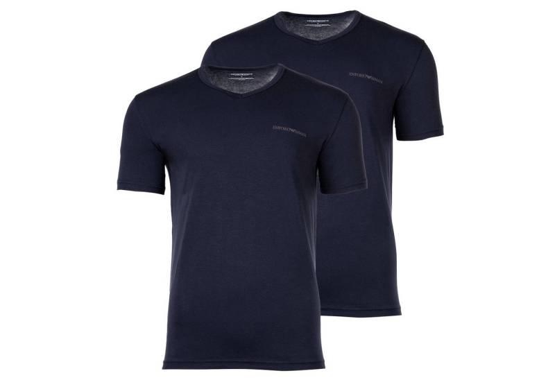 Emporio Armani T-Shirt Herren T-Shirt 2er Pack Baumwolle CORE LOGOBAND (Packung, 2er Pack) von Emporio Armani