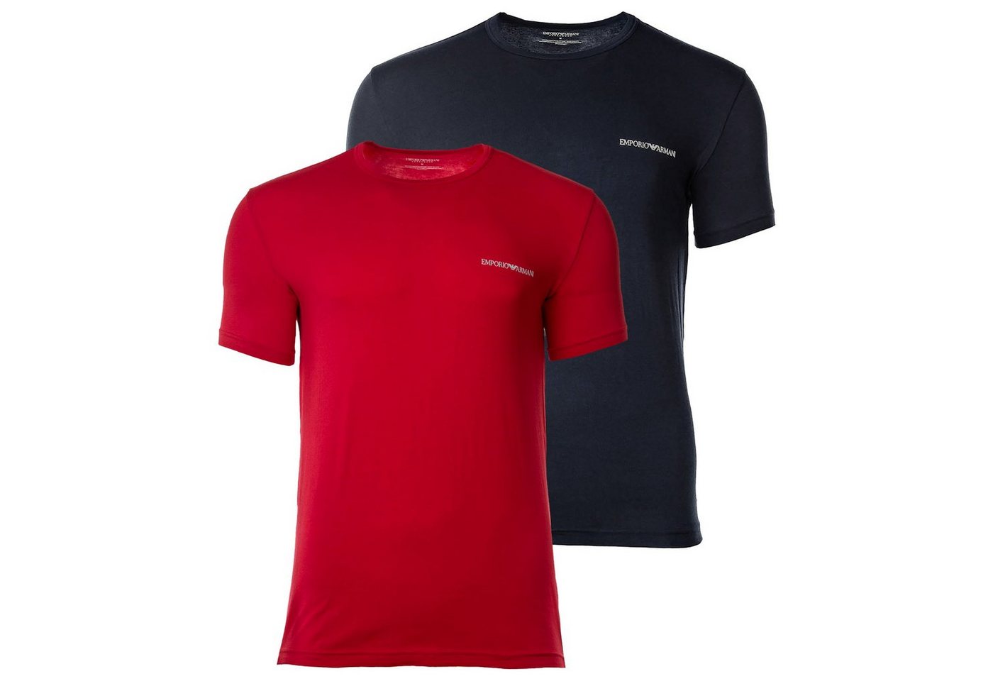 Emporio Armani T-Shirt Herren T-Shirt, 2er Pack - CORE LOGOBAND von Emporio Armani