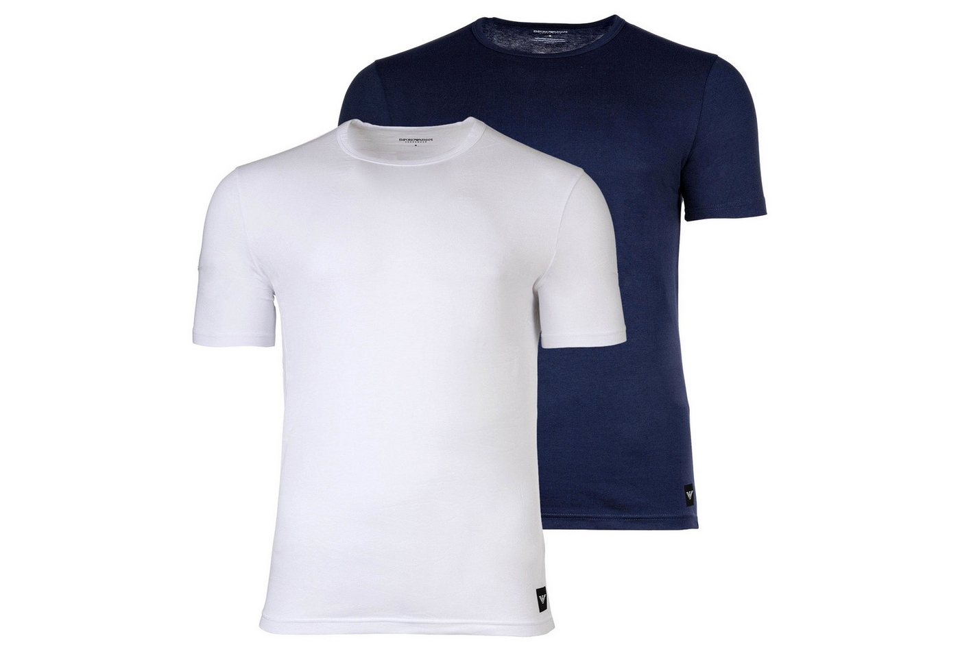 Emporio Armani T-Shirt Herren T-Shirt 2er Pack Baumwolle (Packung, 2er Pack) von Emporio Armani