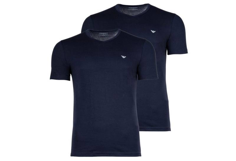 Emporio Armani T-Shirt Herren T-Shirt 2er Pack Baumwolle CORE LOGOBAND (Packung, 2er Pack) von Emporio Armani