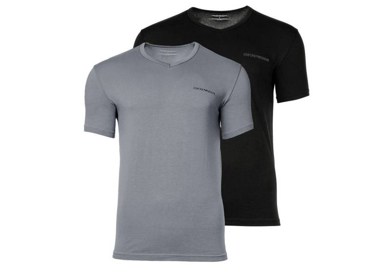 Emporio Armani T-Shirt Herren T-Shirt 2er Pack Baumwolle CORE LOGOBAND (Packung, 2er Pack) von Emporio Armani