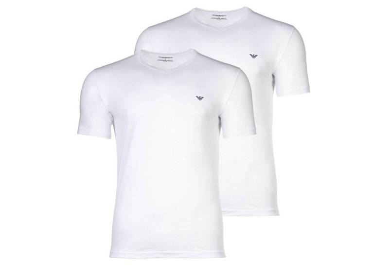 Emporio Armani T-Shirt Herren T-Shirt 2er Pack Baumwolle CORE LOGOBAND (Packung, 2er Pack) von Emporio Armani
