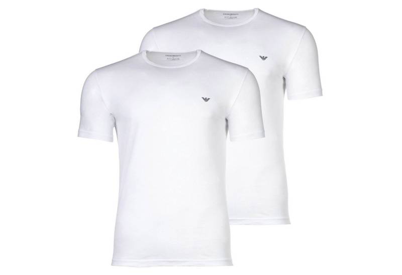 Emporio Armani T-Shirt Herren T-Shirt 2er Pack Baumwolle CORE LOGOBAND (Packung, 2er Pack) von Emporio Armani