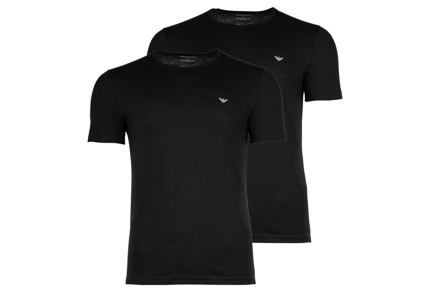 Emporio Armani T-Shirt Herren T-Shirt 2er Pack Viskose (Packung, 2er Pack) von Emporio Armani