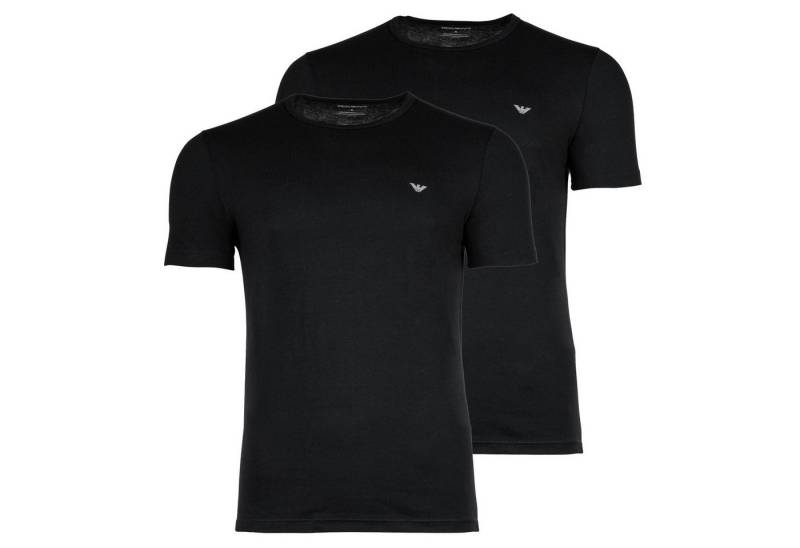 Emporio Armani T-Shirt Herren T-Shirt 2er Pack Viskose (Packung, 2er Pack) von Emporio Armani