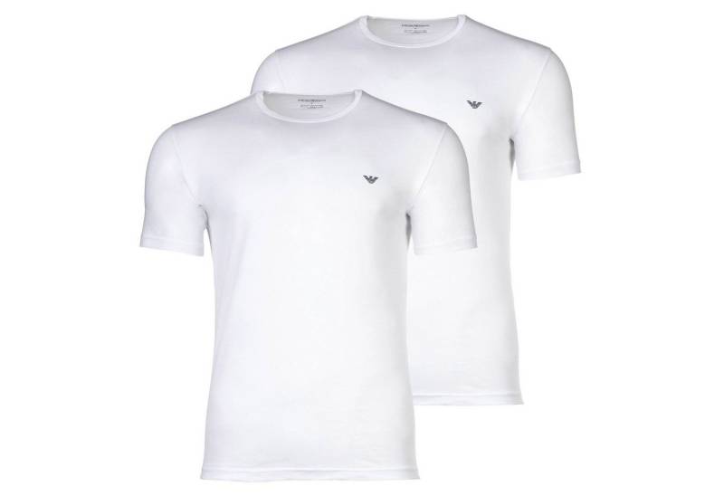 Emporio Armani T-Shirt Herren T-Shirt 2er Pack Viskose (Packung, 2er Pack) von Emporio Armani