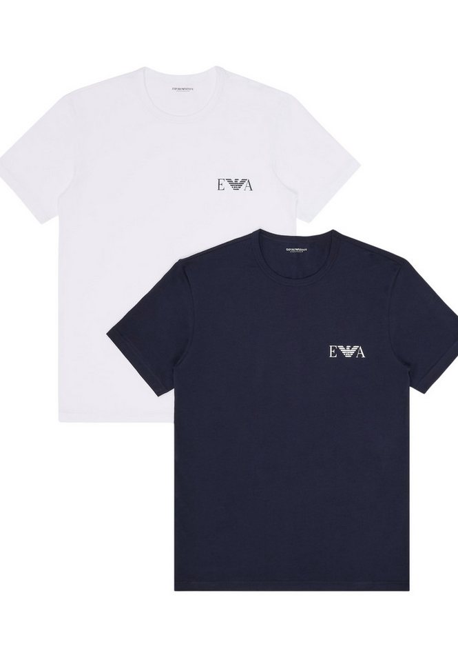 Emporio Armani T-Shirt T-Shirt Kurzarmshirt 2 Pack (2-tlg., 2) von Emporio Armani