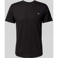 Emporio Armani T-Shirt mit Label-Patch in Black, Größe M Emporio Armani T-Shirt mit Label-Patch in Black, Größe M von Emporio Armani