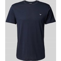 Emporio Armani T-Shirt mit Label-Patch in Dunkelblau, Größe XL Emporio Armani T-Shirt mit Label-Patch in Dunkelblau, Größe XL von Emporio Armani