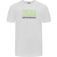 Emporio Armani T-Shirt mit gummiertem Logo, Slim Fit von Emporio Armani