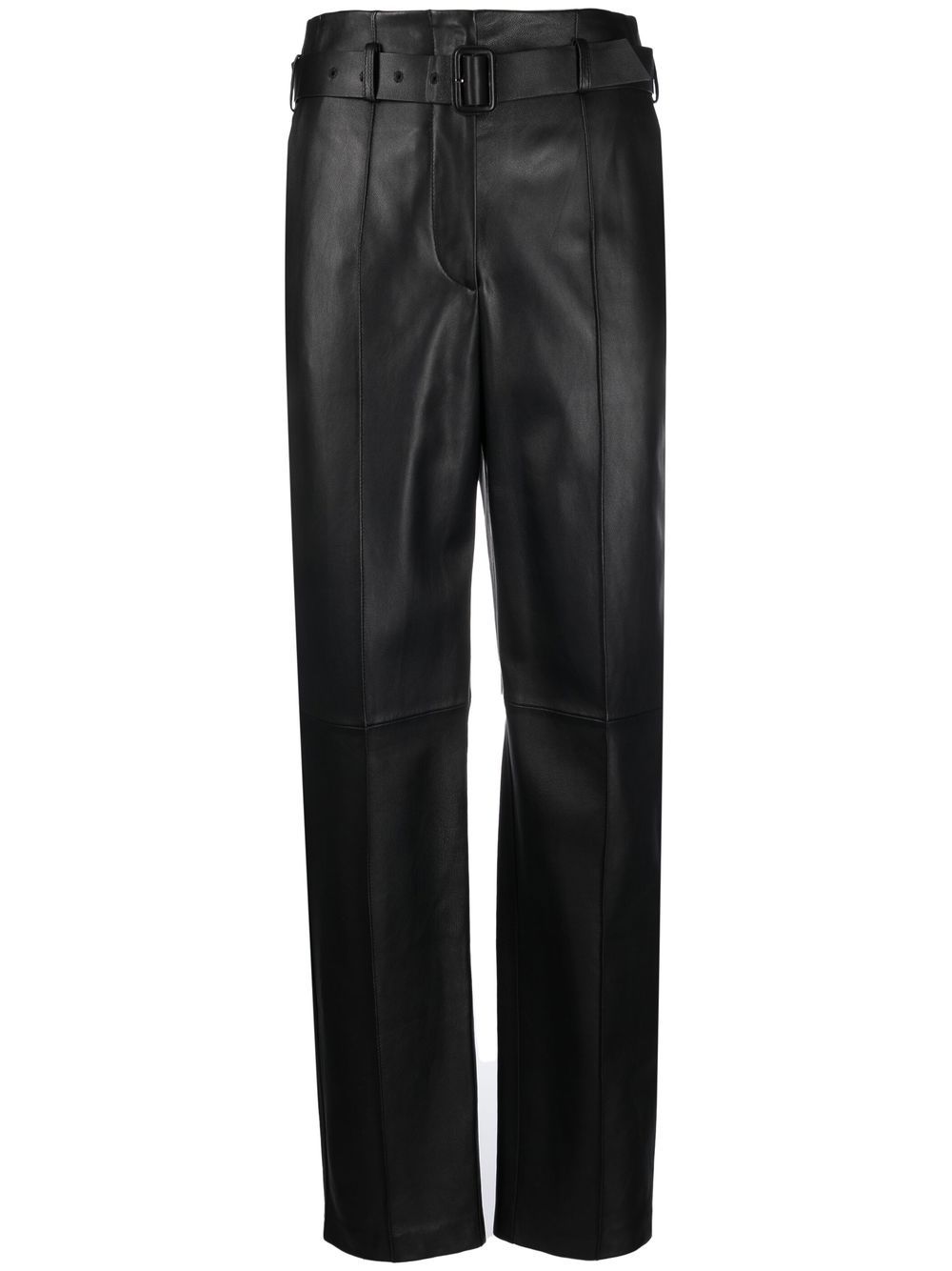 Emporio Armani Tapered-Hose mit hohem Bund - Schwarz von Emporio Armani