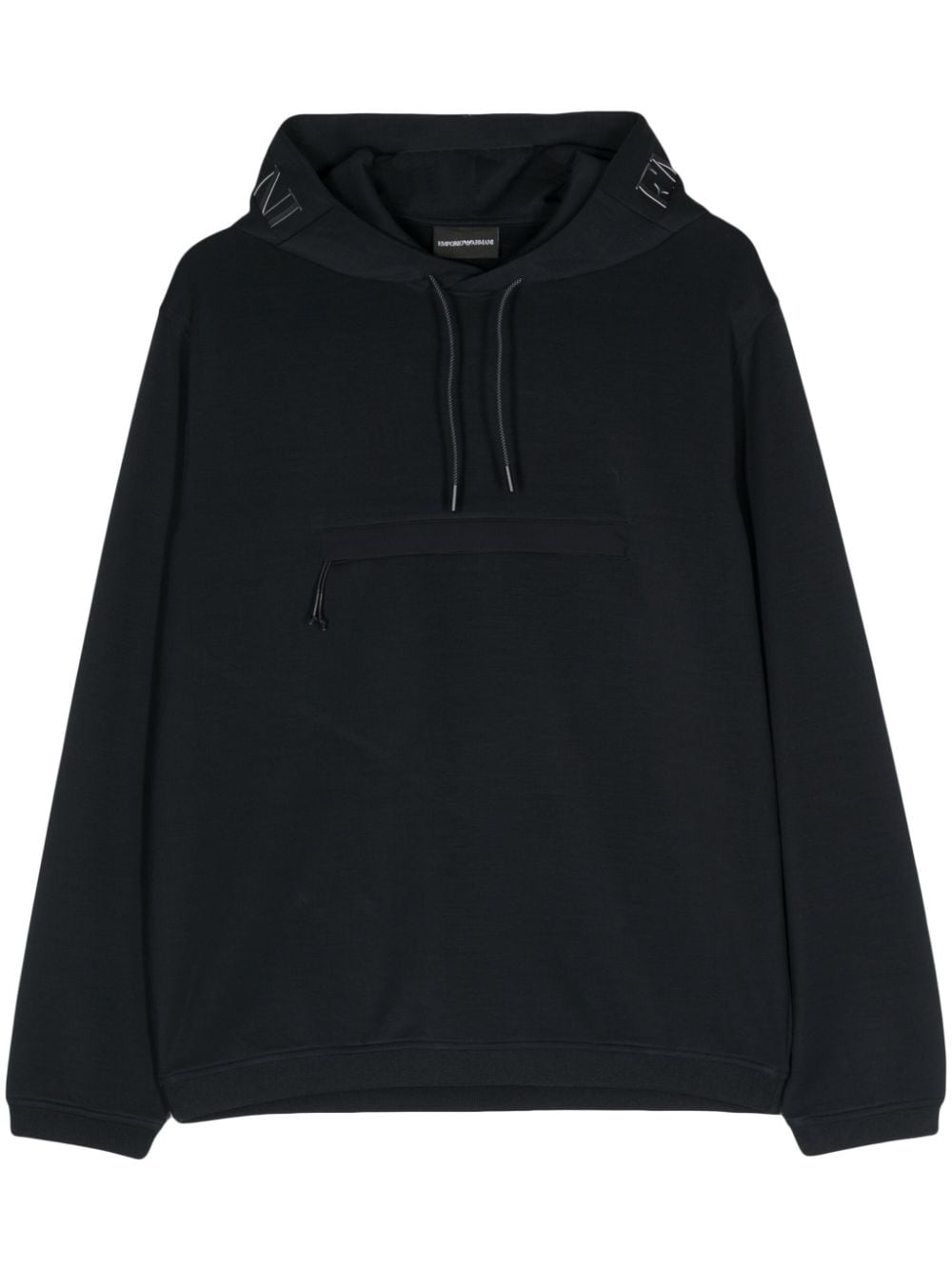 Emporio Armani Travel Essentials Hoodie - Blau von Emporio Armani