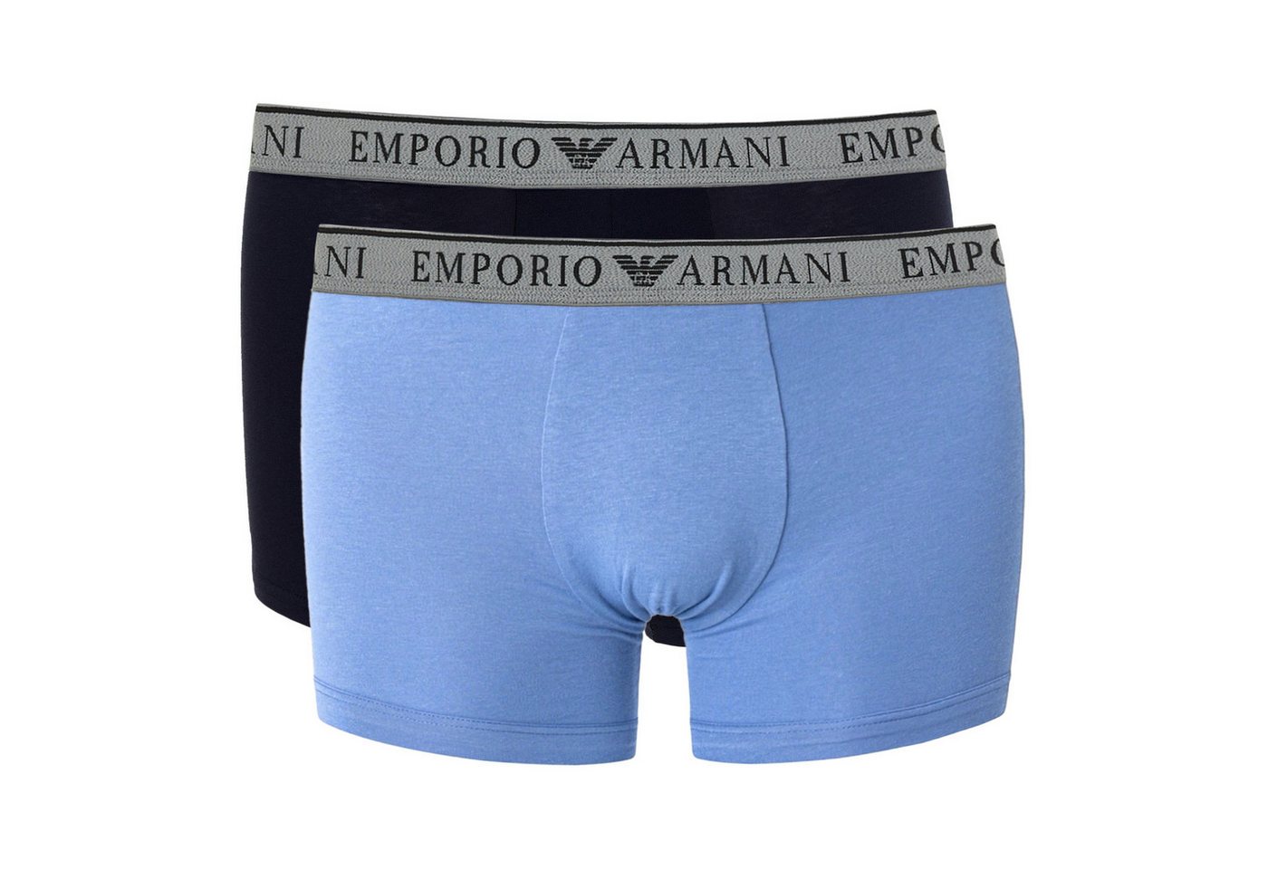 Emporio Armani Trunk 2er Pack Endurance Trunk Stretch Cotton (2-St., 2 Stück) mit umlaufenden Markenschriftzügen von Emporio Armani