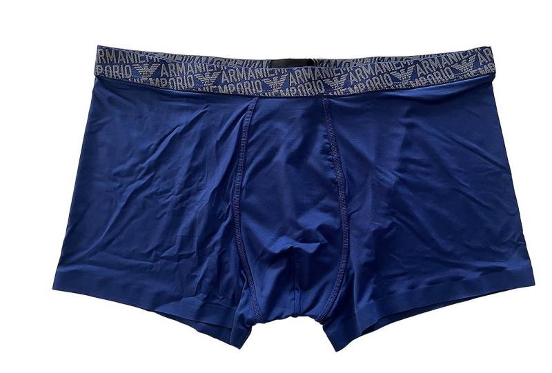 Emporio Armani Trunk 4F719 Mikrofaser (1-St) Unterhose Herren mit Logobund - figurbetont von Emporio Armani
