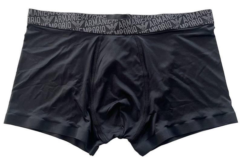 Emporio Armani Trunk 4F719 Mikrofaser (1-St) Unterhose Herren mit Logobund - figurbetont von Emporio Armani