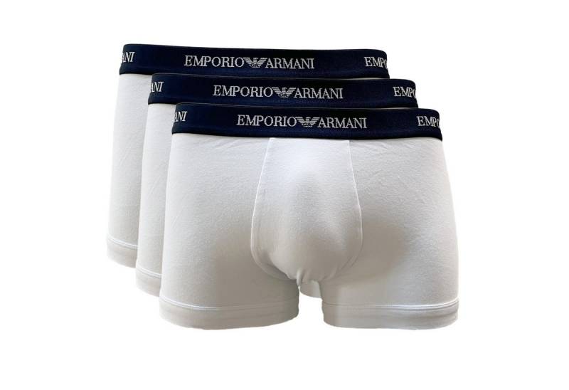Emporio Armani Trunk CC717 (Vorteilspack, 3-St., 3er Pack, 6er-Pack) Herren Unterhose Boxershorts kurzes Bein Underwear von Emporio Armani