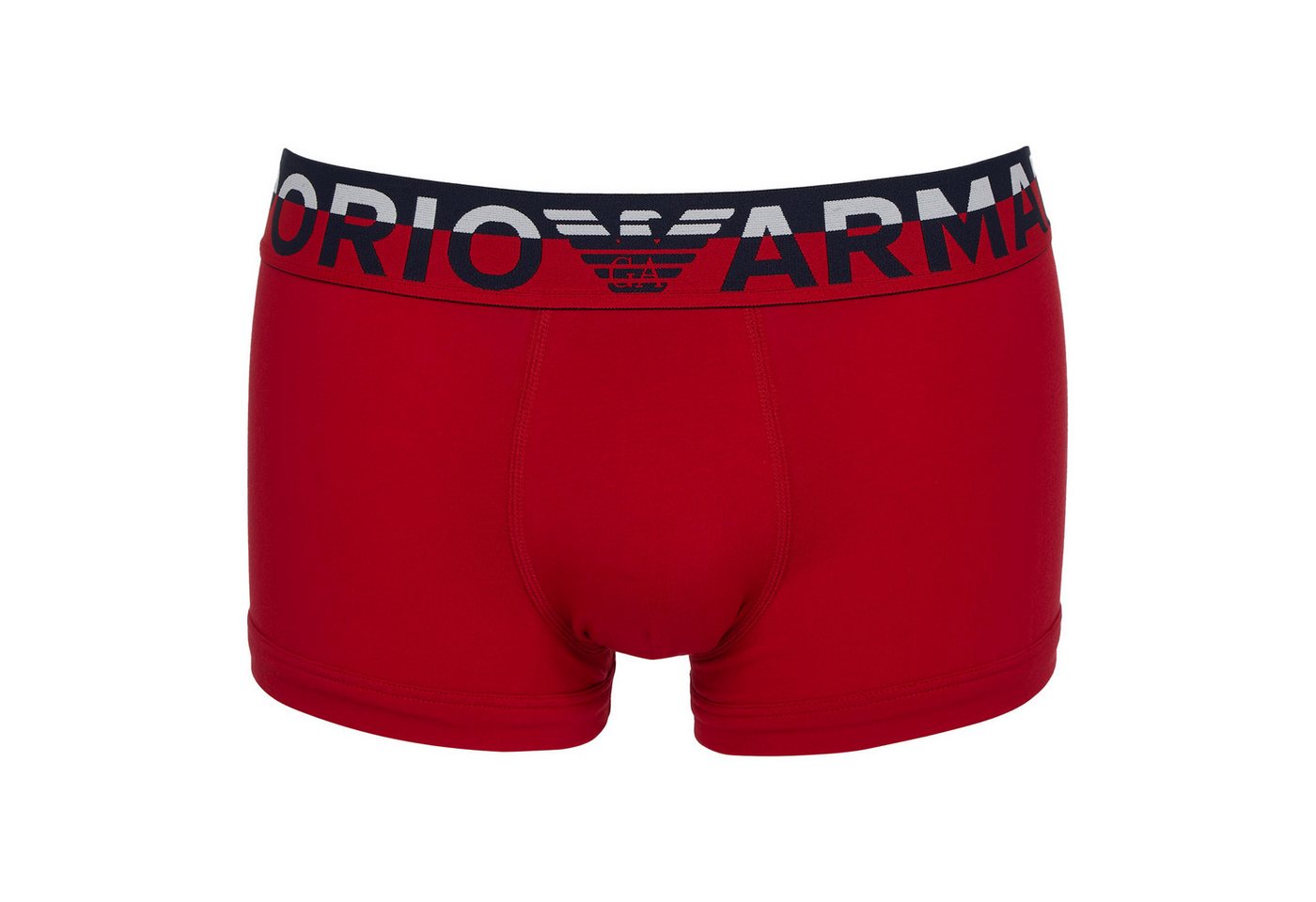 Emporio Armani Trunk Stretch Cotton Megalogo (1-St) mit zweifarbigem Bund von Emporio Armani