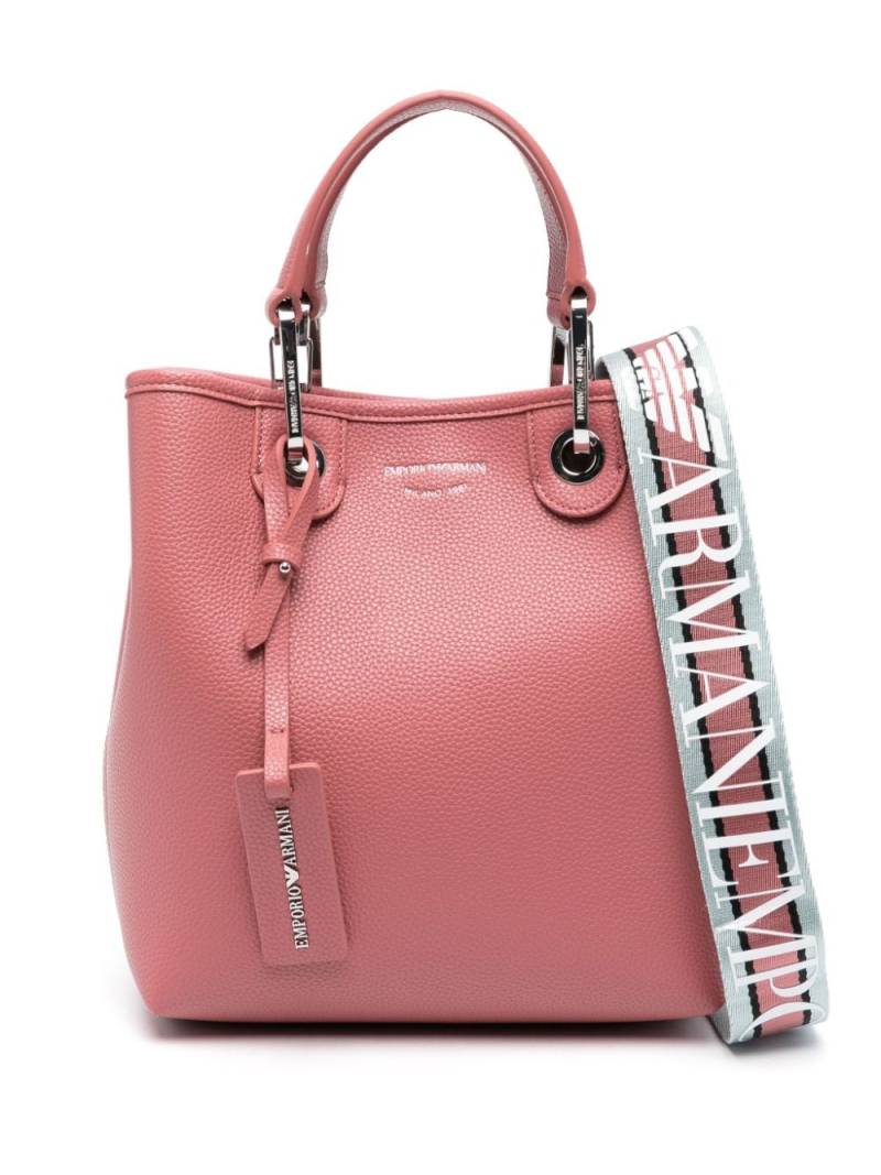 Emporio Armani Umhängetasche mit Logo-Riemen - Rosa von Emporio Armani