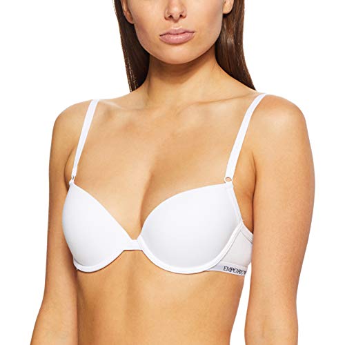 Emporio Armani Underwear Damen 162394CC317 BH, Weiß (Bianco 00010), 70B (Herstellergröße: 32B) von Emporio Armani