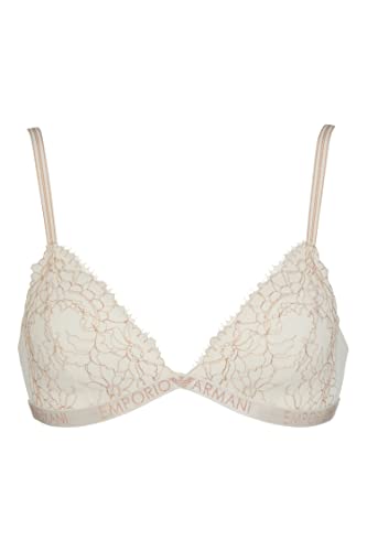 Emporio Armani Underwear Damen 1642982F20709210 Padded Triangle Bra, Pale Cream, XS von Emporio Armani