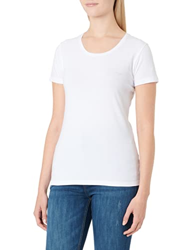 Emporio Armani Underwear Damen Iconic Cotton T-Shirt, Weiß C, XL von Emporio Armani