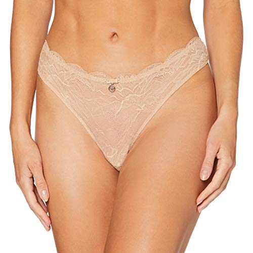 Emporio Armani Underwear Damen Thong Virtual Lace Unterwäsche, Pink, L von Emporio Armani