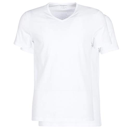 Emporio Armani Herren 111648cc722 Schlafanzugoberteil, Weiß (Bianco/Bianco 04710), S EU von Emporio Armani