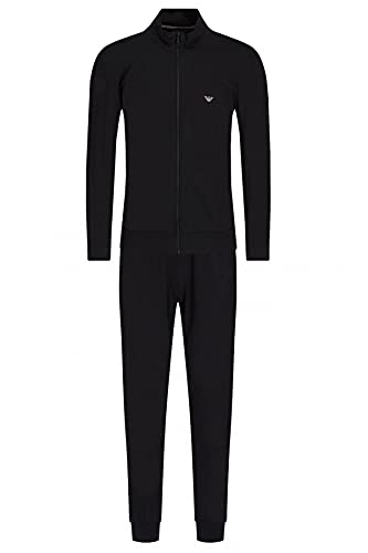 Emporio Armani Underwear Herren Pyjamas Basic Loungewear Pyjamaset, Schwarz D, S von Emporio Armani Underwear