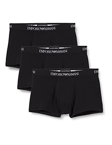 Emporio Armani Herren 111610cc722 Retroshorts, Schwarz (Nero/Nero/Nero 21320), XL EU von Emporio Armani