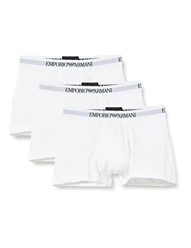 Emporio Armani Herren 111610cc722 underwear, Weiß (Bianco/Bianco/Bianco 16510), S EU von Emporio Armani