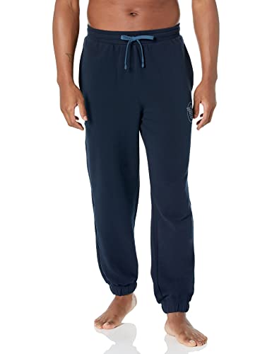 Emporio Armani Underwear Herren Comfort Stretch Terry Trousers, Blue, M von Emporio Armani